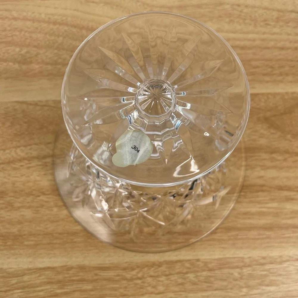 Waterford Crystal Lismore Footed Dessert Bowl 6 Inch Made in Ireland Glassware